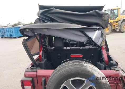2021 Jeep Wrangler Unlimited Sport S 4X4 from USA, damaged, VIN 1C4HJXDN5MW840857
